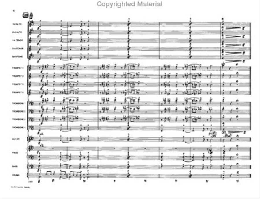 Cool Down Cool Down Jazz Ensemble scores gallery preview page 12