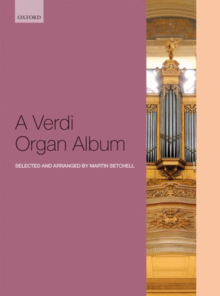 Book cover for A Verdi Organ Album