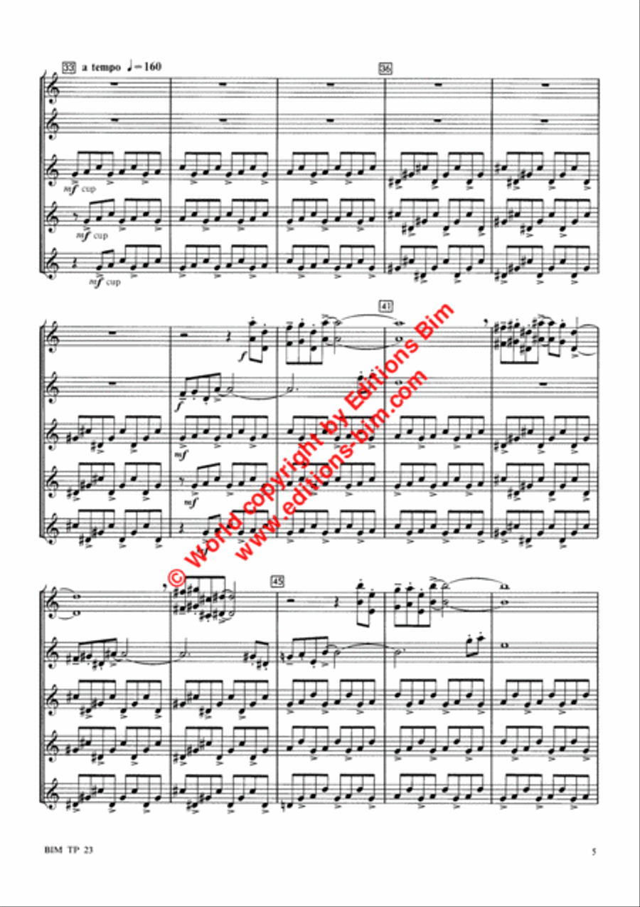 5 Steps to the Answer Trumpet scores gallery preview page 4