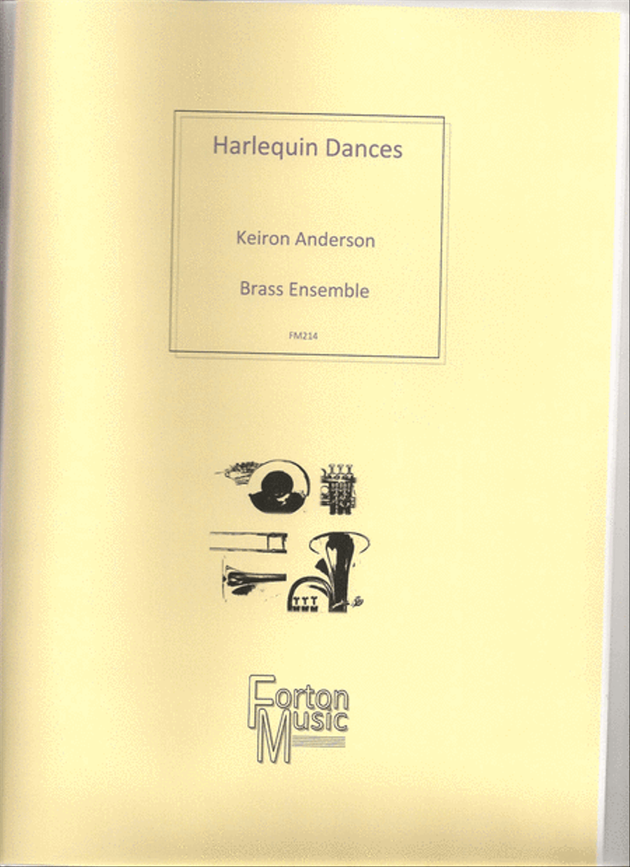 Harlequin Dances Brass Ensemble scores gallery preview page 1