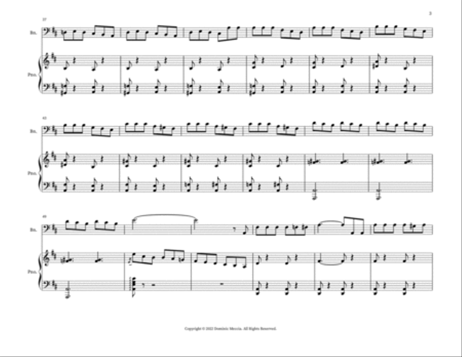 My Name Is John Wellington Wells Woodwind Duet scores gallery preview page 3