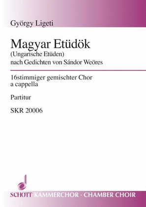 Book cover for Magyar Etüdök