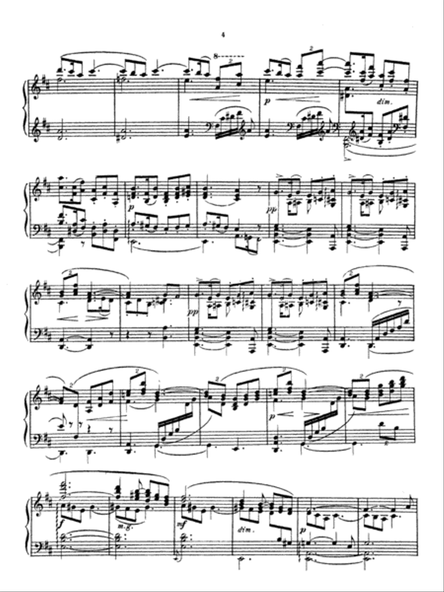 Debussy: Petite Suite, Complete Piano Solo scores gallery preview page 4