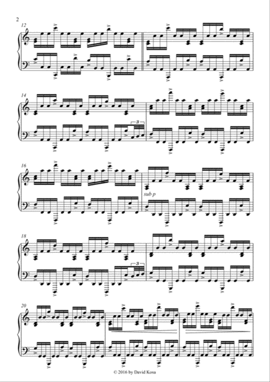 Ambition Piano Method scores gallery preview page 2