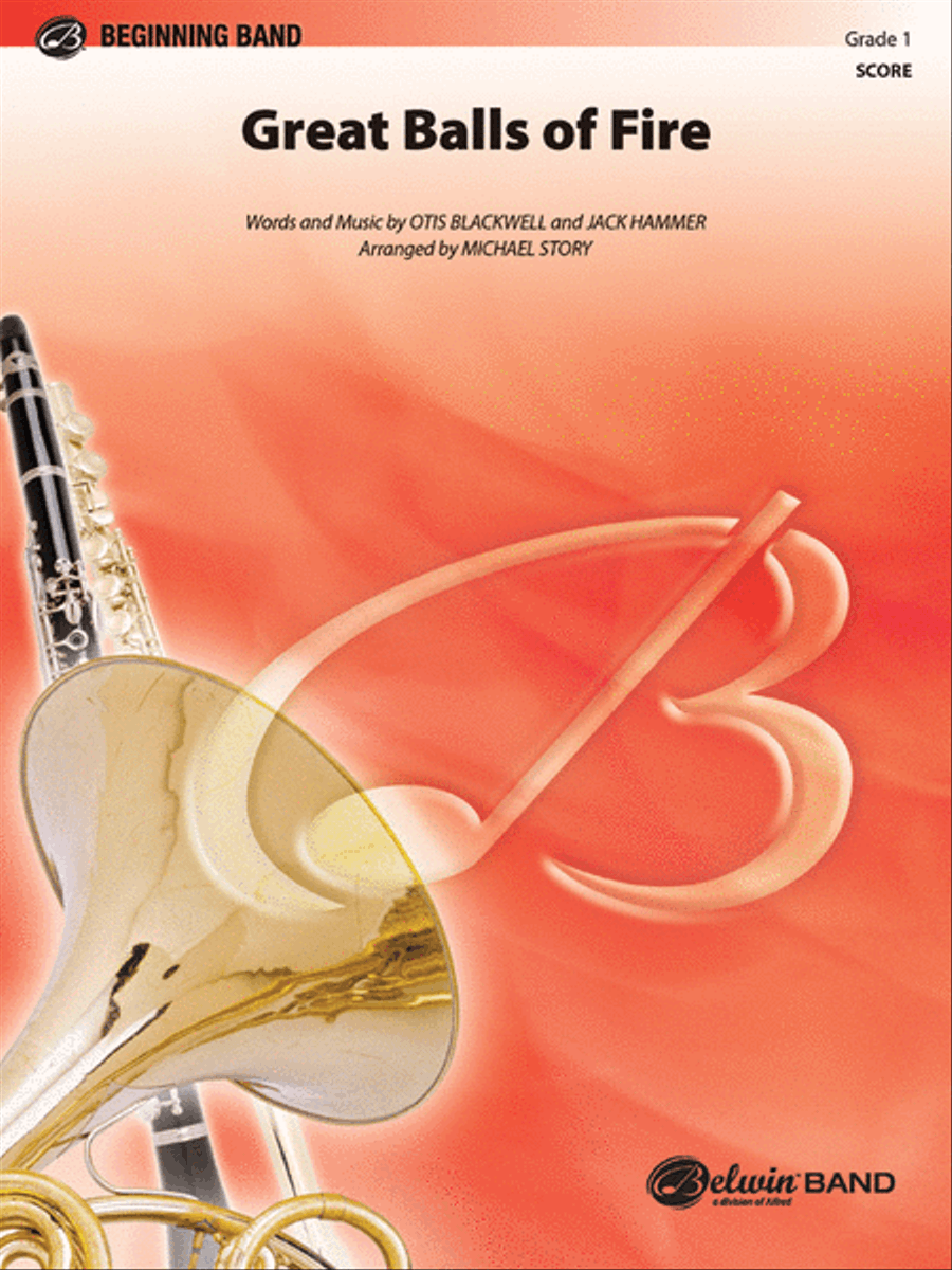 Great Balls of Fire Concert Band scores gallery preview page 1