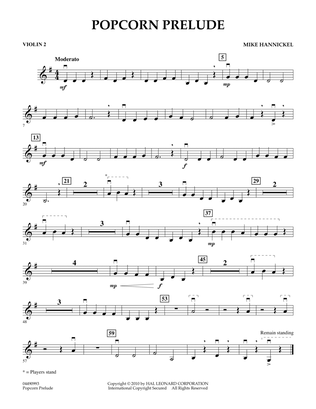 Popcorn Prelude - Violin 2