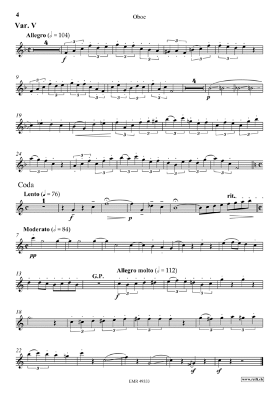 Zurcher Marsch Zurcher Marsch Piano Accompaniment scores gallery preview page 5