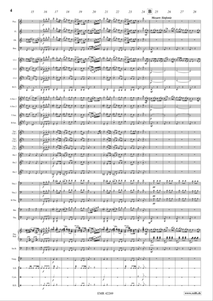 Kunstler-Quadrille Kunstler-Quadrille Concert Band scores gallery preview page 4