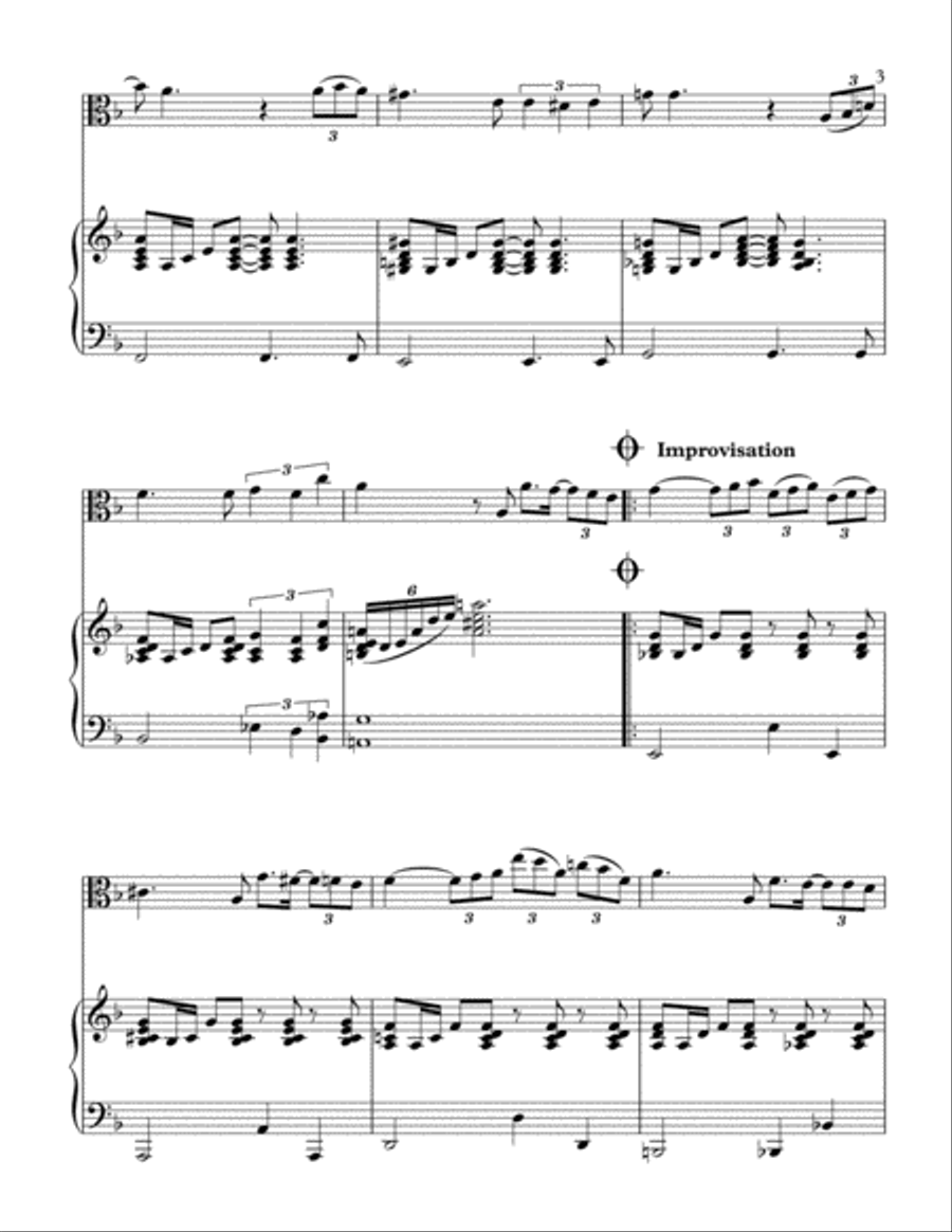 I Love You Much Too Much Viola scores gallery preview page 4