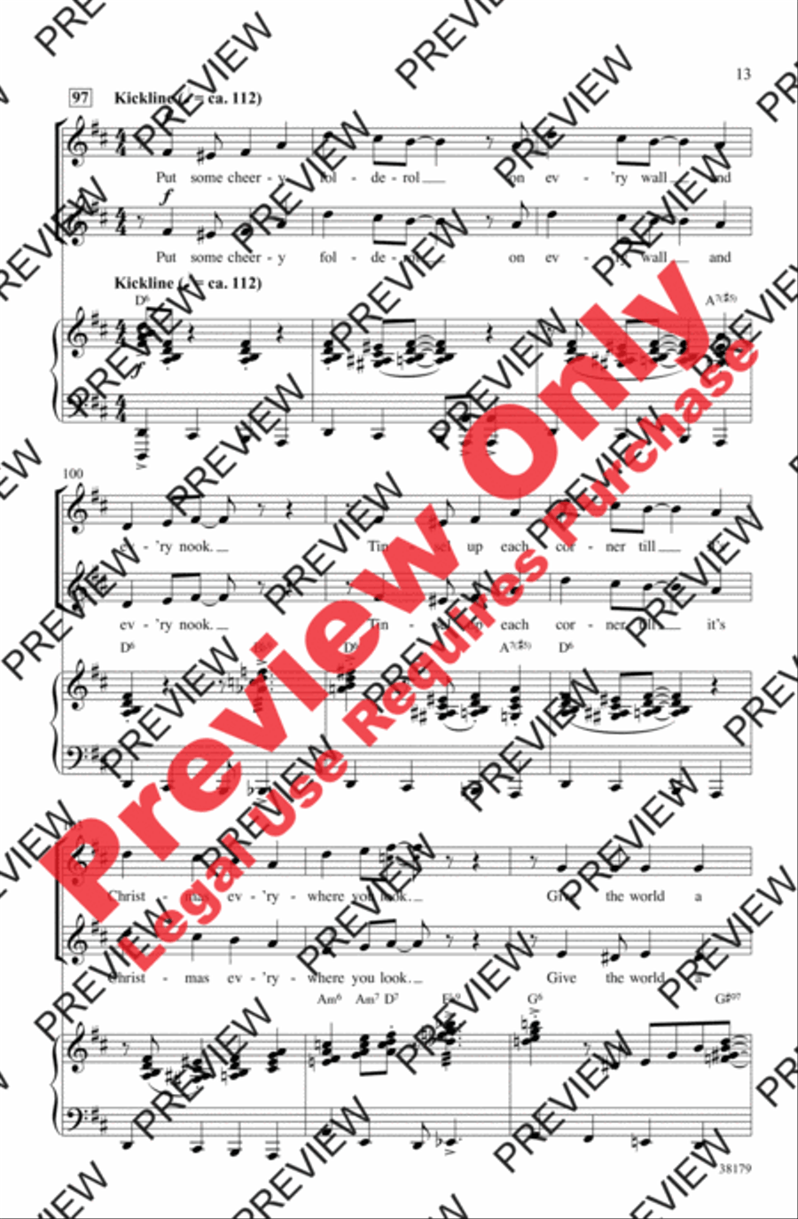Sparklejollytwinklejingley 2-Part scores gallery preview page 13