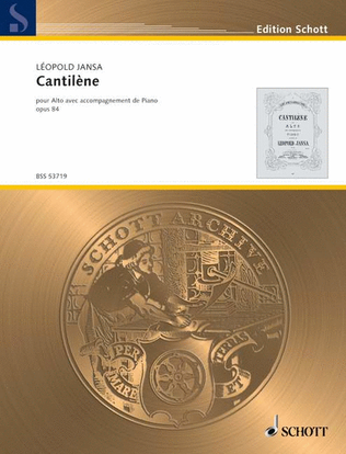 Book cover for Cantilène