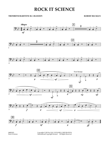 Rock It Science - Trombone/Baritone B.C./Bassoon