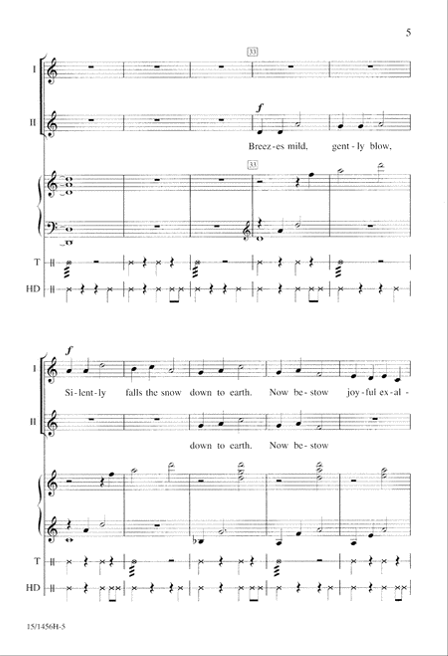 Sing With Joy, Sing Noel 2-Part scores gallery preview page 5