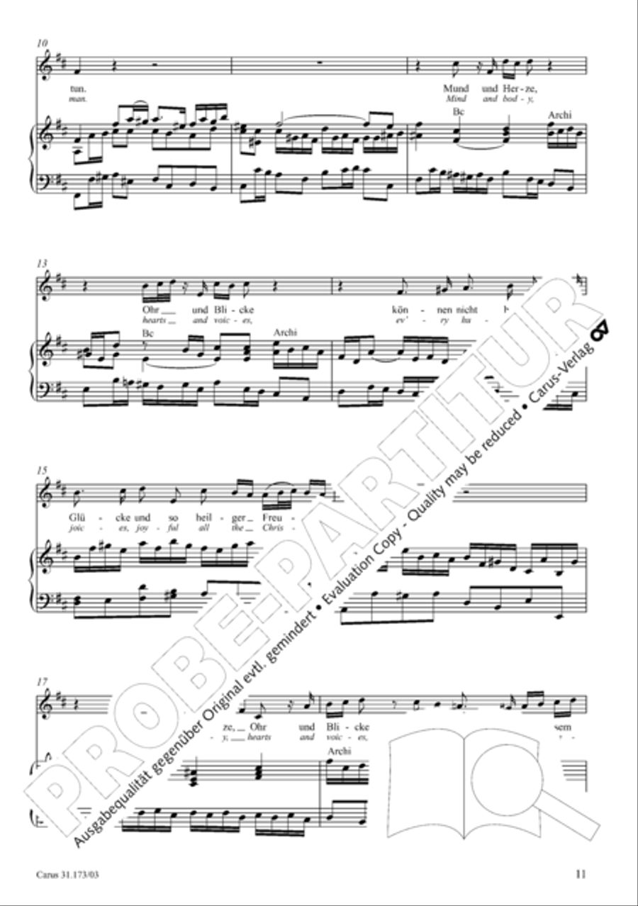 Exalted flesh and blood (Erhohtes Fleisch und Blut) 4-Part scores gallery preview page 12