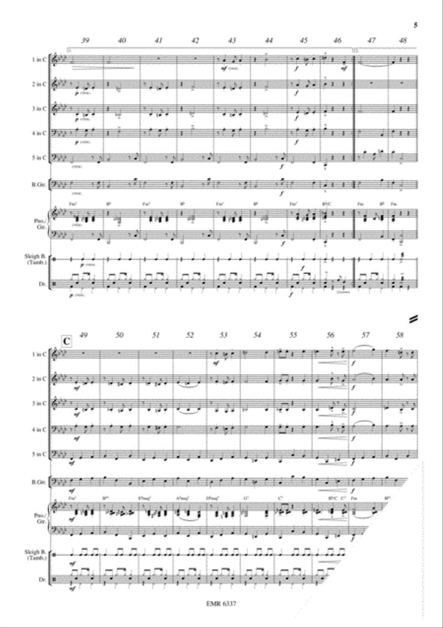 What Child Is This? Concert Band scores gallery preview page 6
