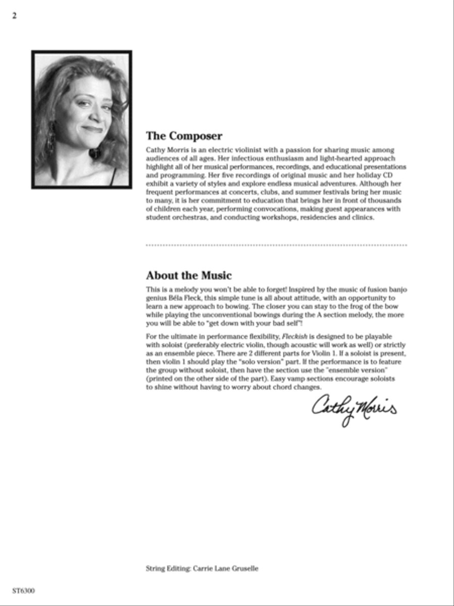 Fleckish: Score String Orchestra scores gallery preview page 2