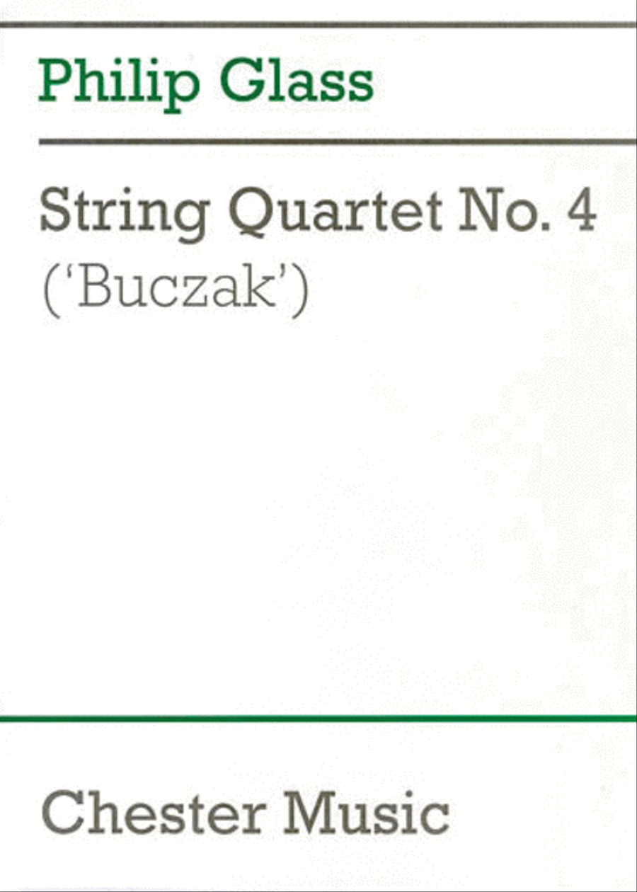 String Quartet No. 4 String Quartet scores gallery preview page 1