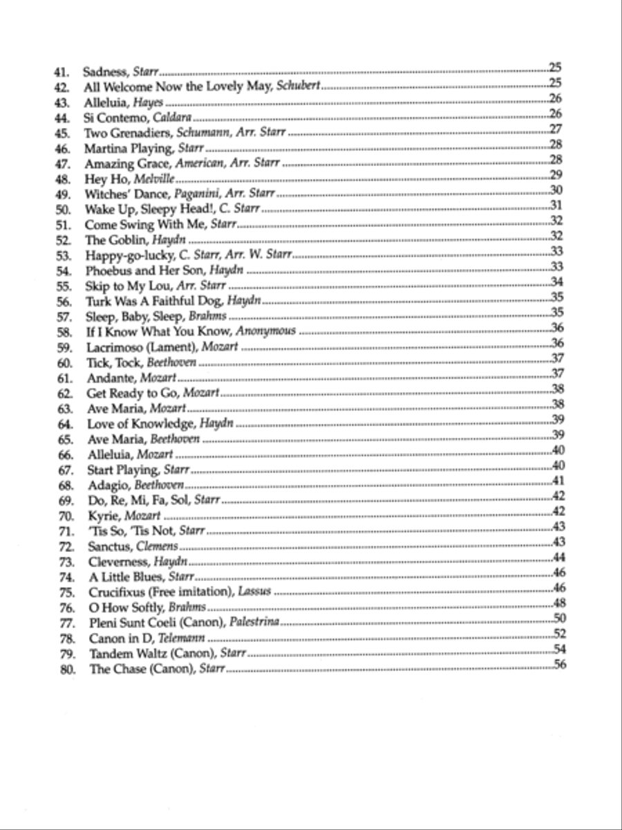Rounds and Canons for Reading, Recreation and Performance Cello scores gallery preview page 8