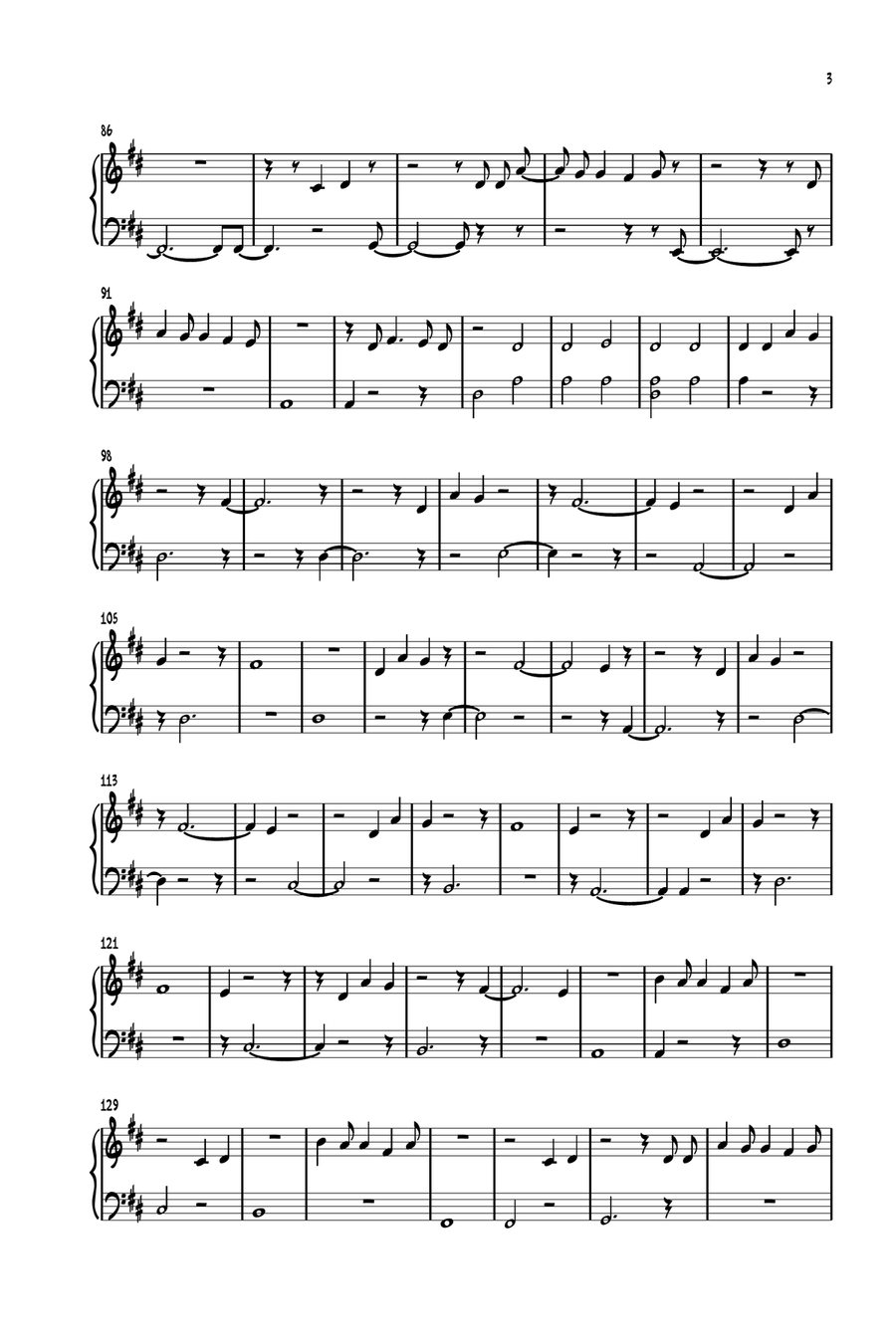 With All I Am Piano Solo scores gallery preview page 3