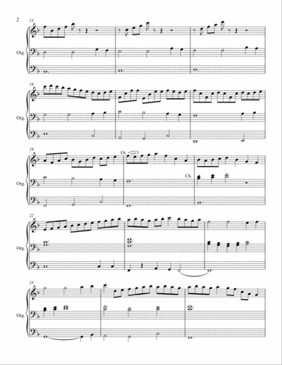 Infant Holy Infant Lowly - Organ Infant Holy Infant Lowly - Organ Organ Solo scores gallery preview page 3