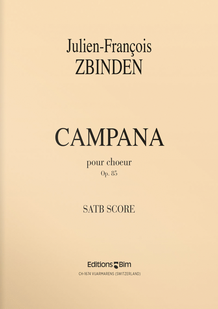 Campana Campana 4-Part scores gallery preview page 1