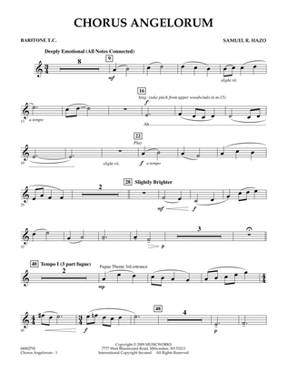 Chorus Angelorum - Baritone T.C.