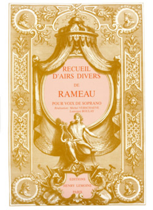 Book cover for Recueil d'airs - Volume 1
