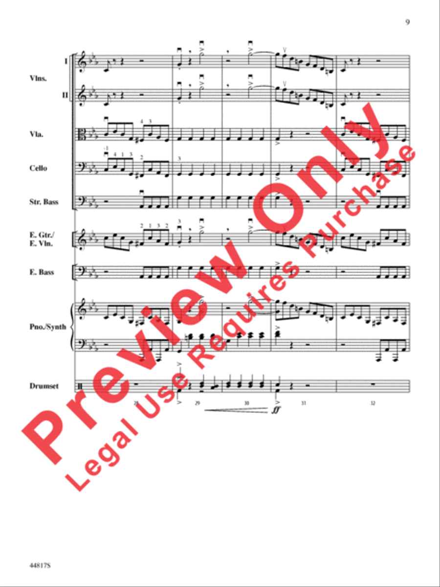 Overture Overture String Orchestra scores gallery preview page 10