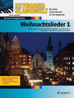 Book cover for Keyboard Klangwelt Weihnachtsliede