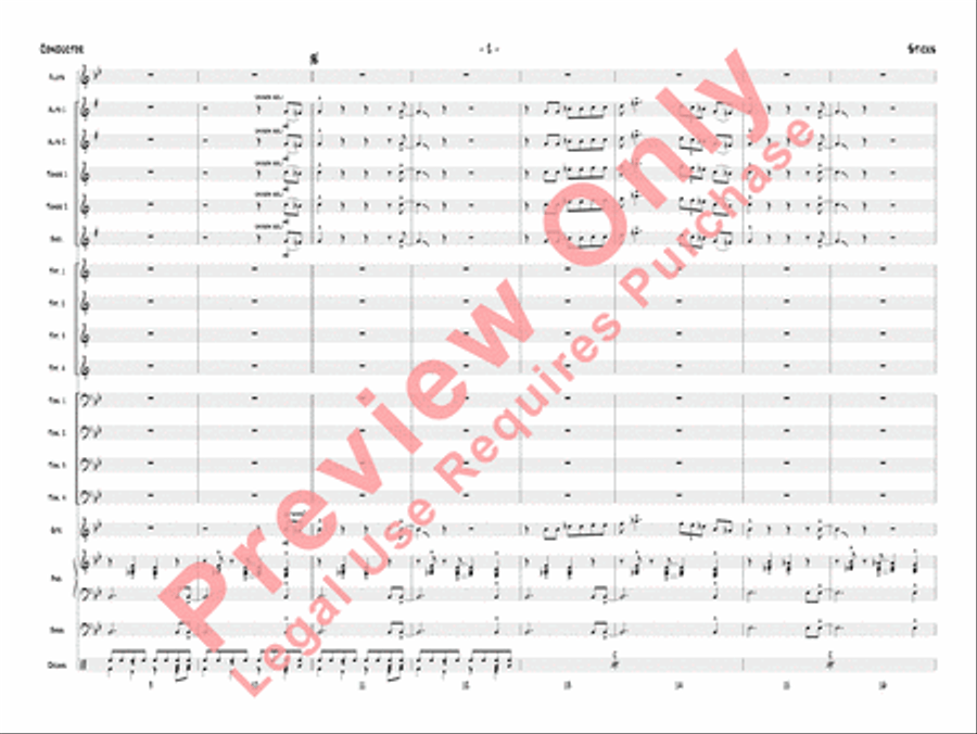 Sticks Sticks Jazz Ensemble scores gallery preview page 5