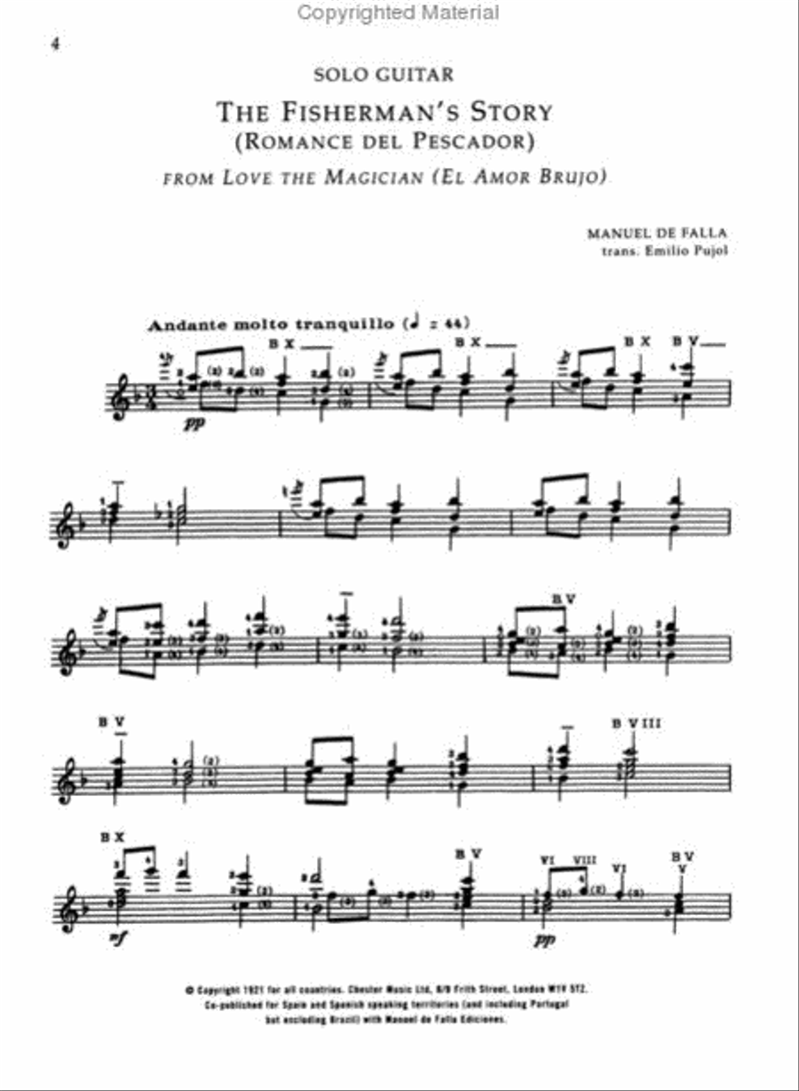 Music for Guitar Acoustic Guitar scores gallery preview page 2