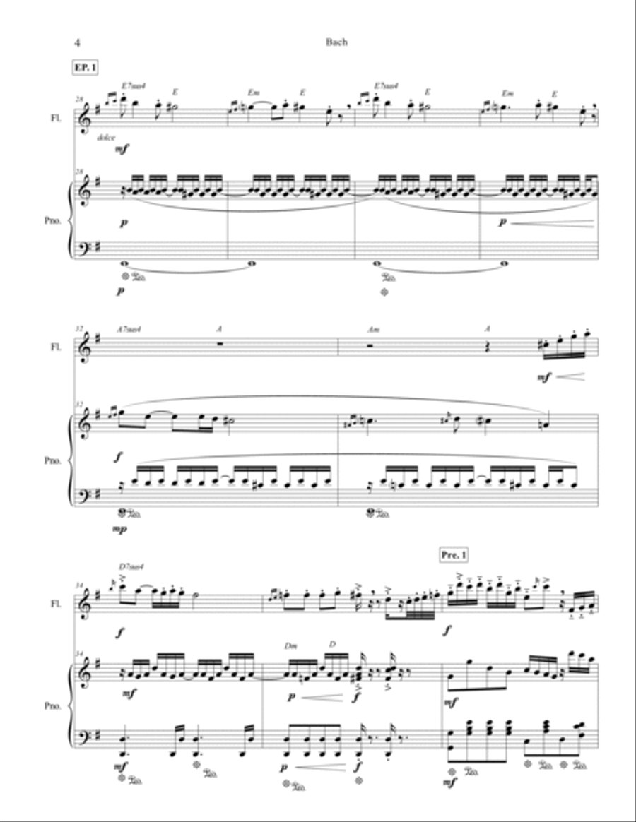 Bach Small Ensemble scores gallery preview page 5