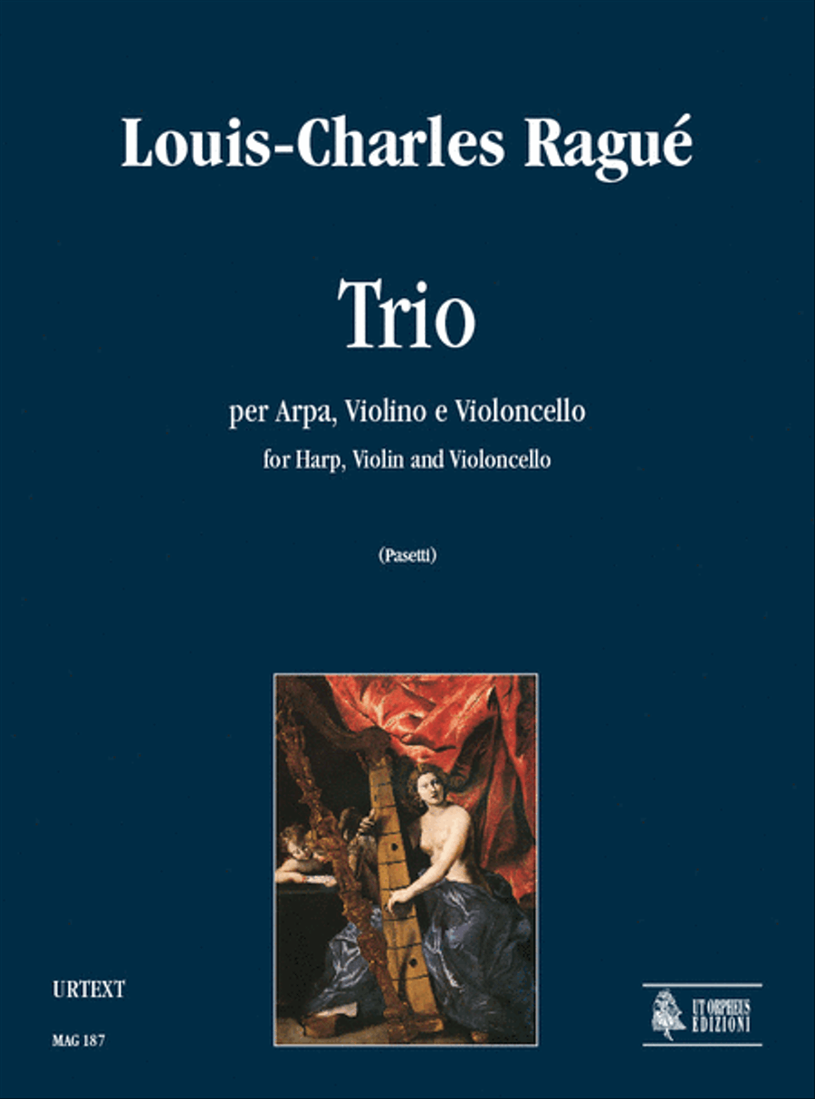 Trio for Harp, Violin and Violoncello String Orchestra scores gallery preview page 1