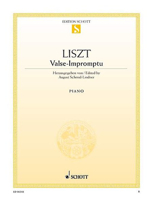 Book cover for Valse Impromptu