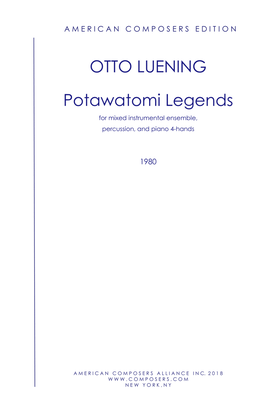 [Luening] Potawatomi Legends