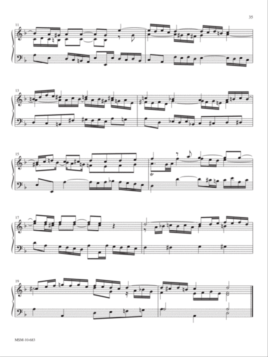 Christ lag in Todesbanden Organ scores gallery preview page 2