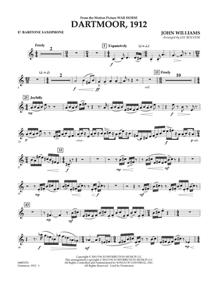 Dartmoor, 1912 (from War Horse) - Eb Baritone Saxophone