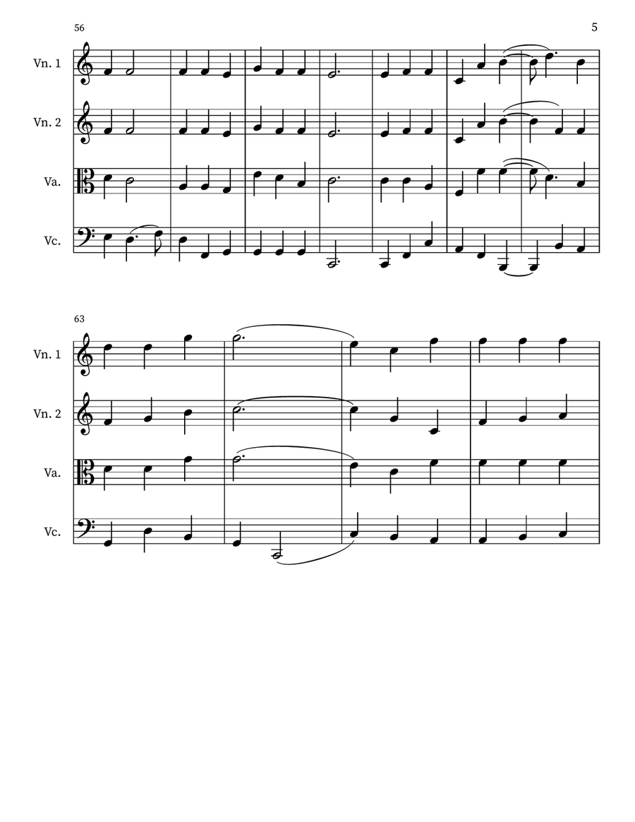 The Day of Resurrection - String Quartet String Quartet scores gallery preview page 5