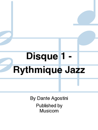 Book cover for Disque 1 - Rythmique Jazz