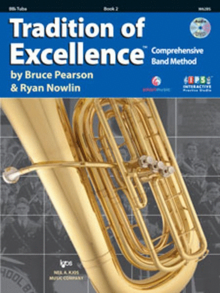 Tradition Of Excellence Book 2 Tuba Bb Flat Book/Dvd