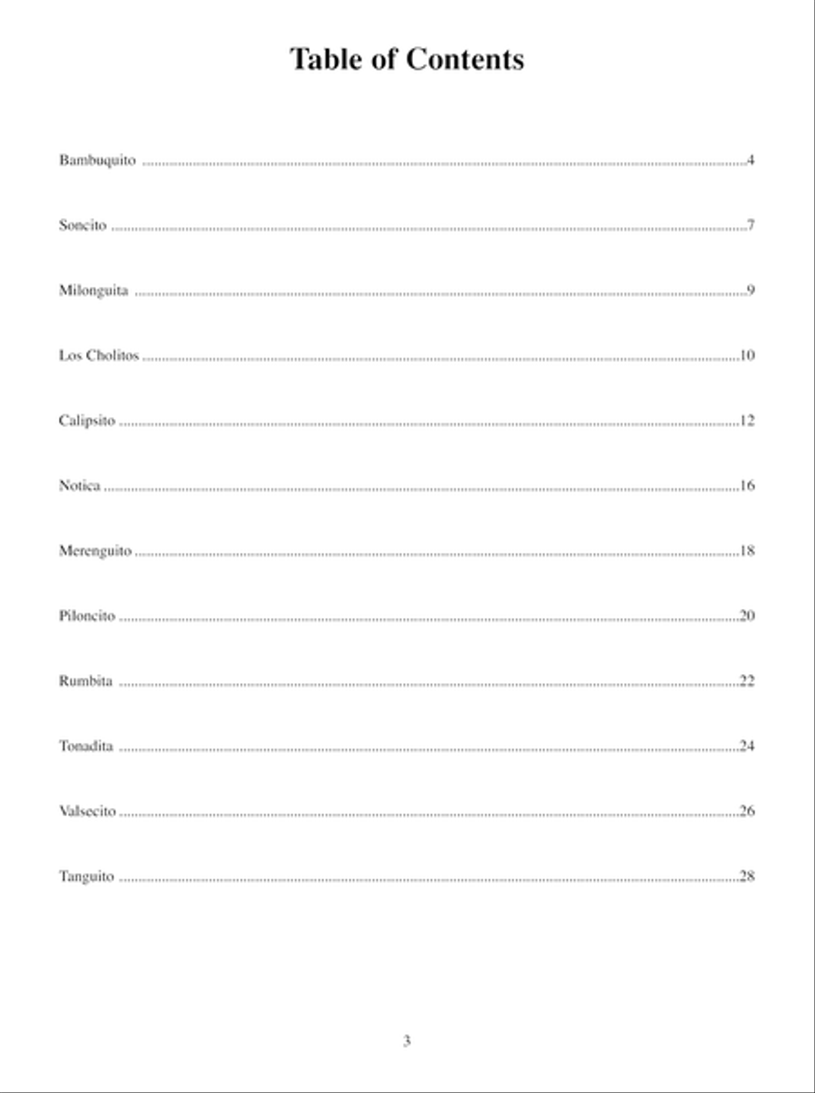 Latinitas for Solo Guitar Acoustic Guitar scores gallery preview page 5