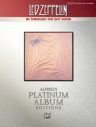 Book cover for Led Zeppelin -- In Through the Out Door Platinum Guitar
