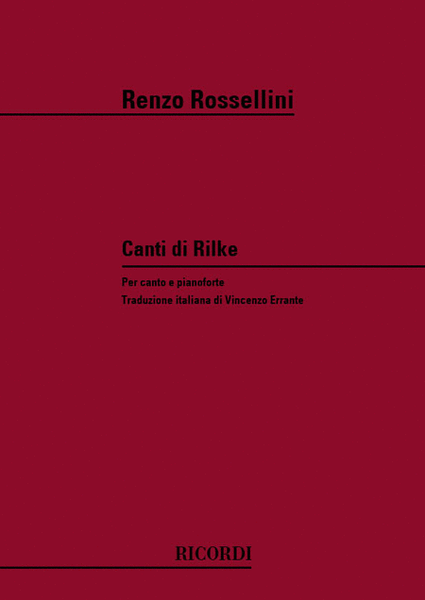 Canti Di Rilke