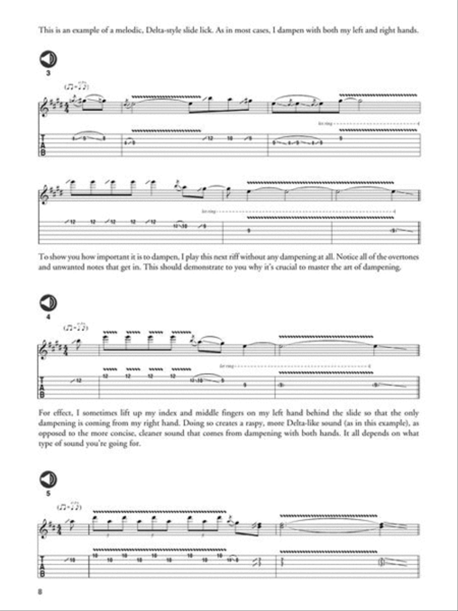 Warren Haynes – Guide to Slide Guitar Slide Guitar scores gallery preview page 6