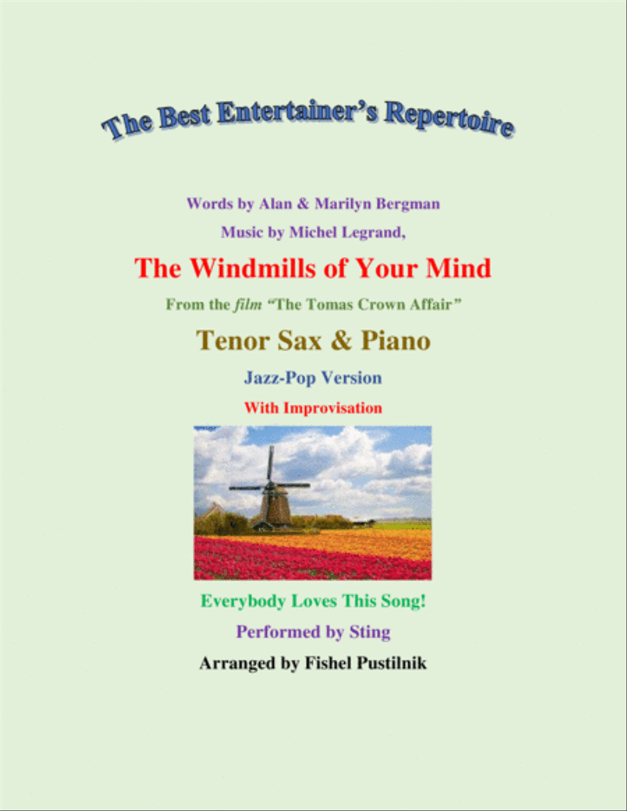 Windmills of your mind saxophone top