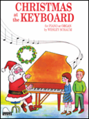 Book cover for Christmas at the Keyboard