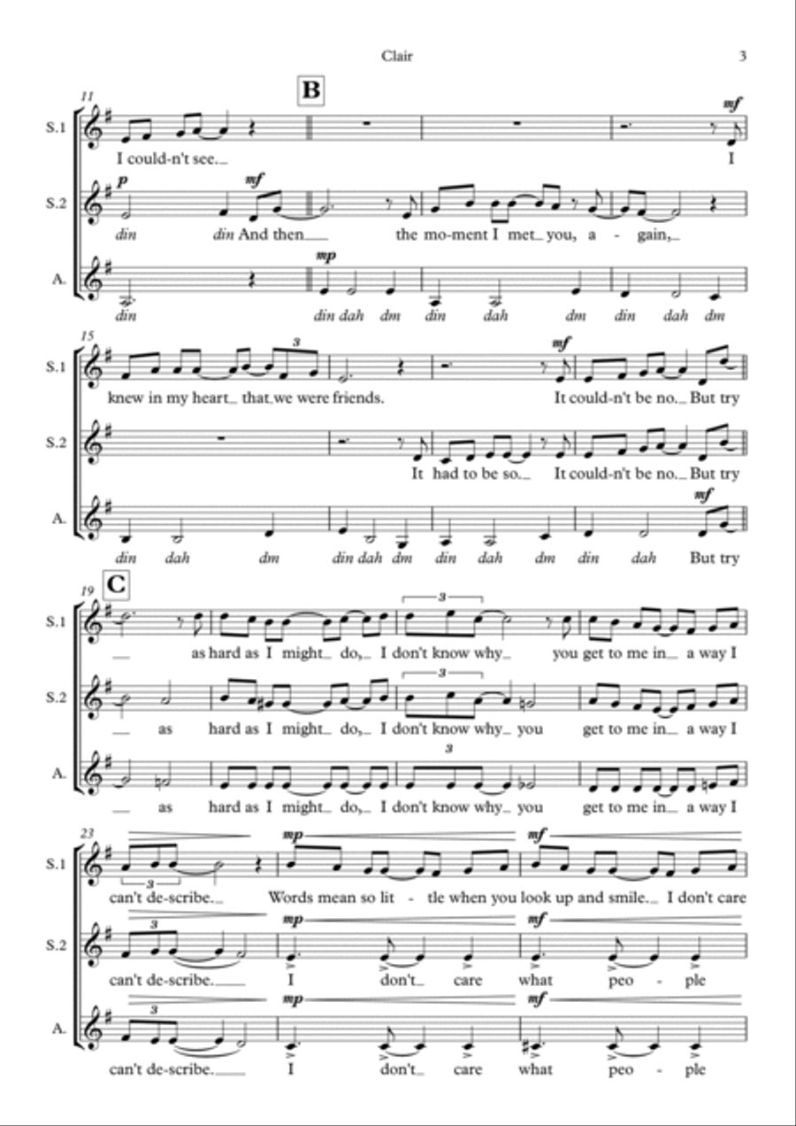 Clair SSA scores gallery preview page 3