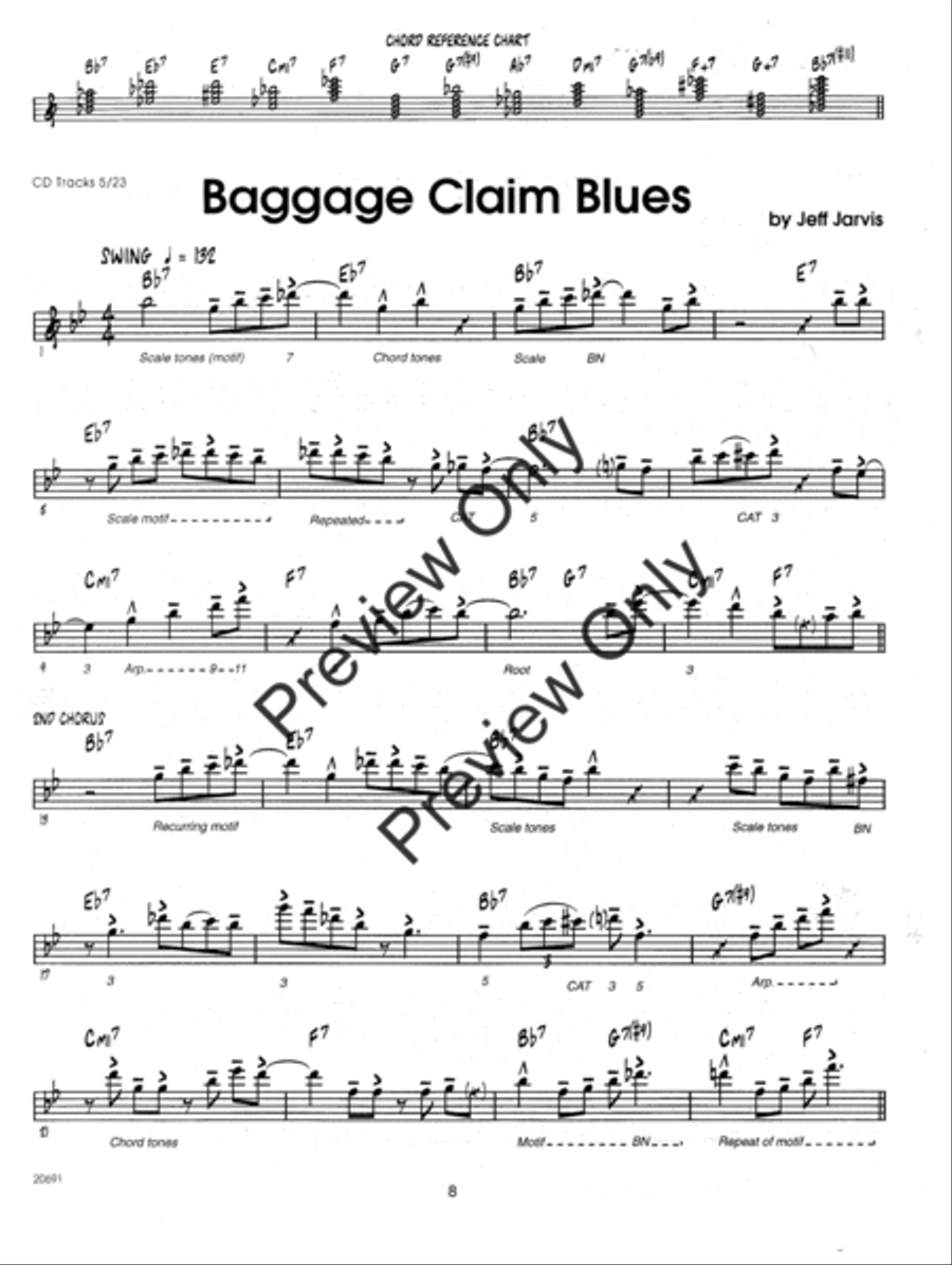 Effective Etudes For Jazz - Flute - Book with MP3 Downloads Jazz Ensemble scores gallery preview page 9