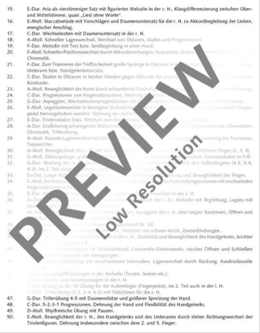 48 Studies Piano Method scores gallery preview page 7