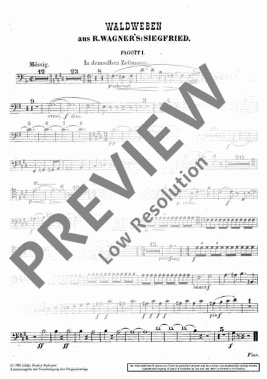 Siegfried Orchestra scores gallery preview page 16